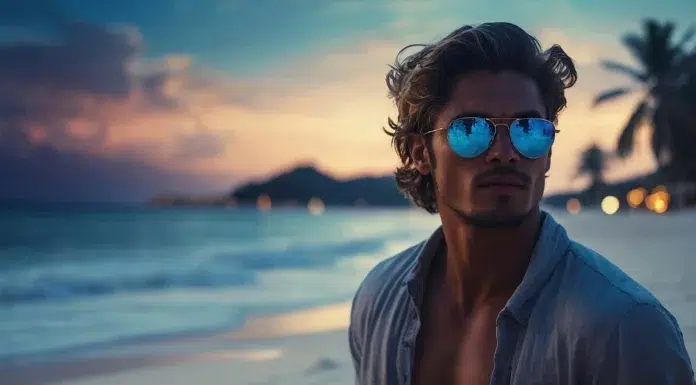 The Understated Luxury of a Perfect Pair of Sunglasses Ray-Bay Sunglasses. Vecteezy-medium