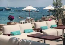 Riva Comes Ashore at Borgo Santandrea Riva Lounge overlooking the Mediterranean at Borgo Santandrea