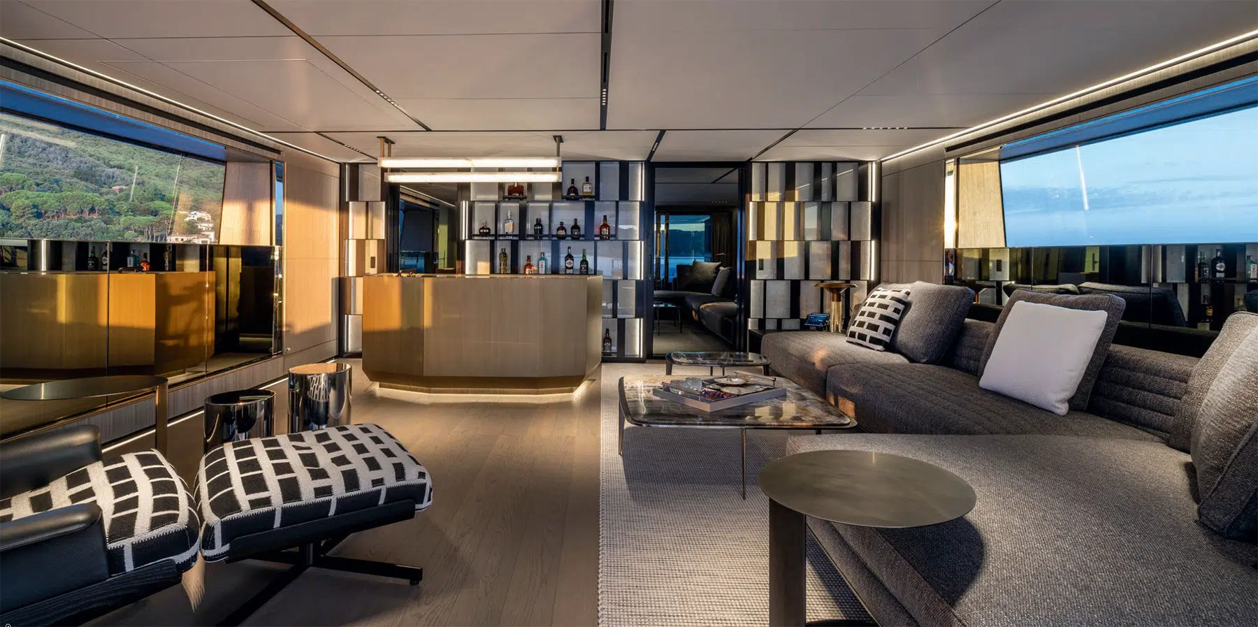 Inside Bel1, rossinavi's all aluminium 49m custom superyacht Inside Bel1, rossinavi's all aluminium 49m custom superyacht