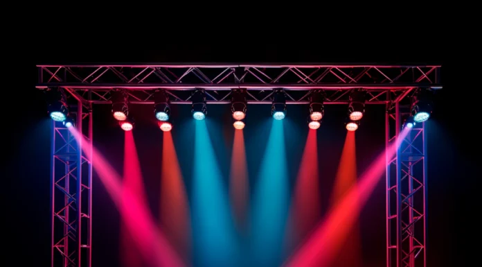 The Ultimate Guide to Stage Lighting for Parties, Weddings, and Entertainment Events Stage Lighting for Parties, Weddings, and Entertainment Events. Vecteezy-medium