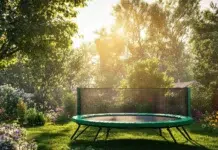 Barefoot vs. Grip Socks: What’s Best for Trampoline Safety and Precision Control? Trampoline safety and precision control. Vecteezy-medium