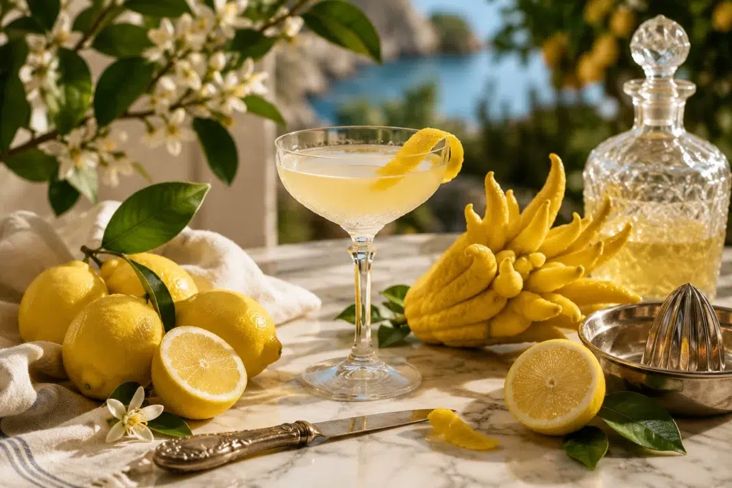 Why Every Great Cocktail Begins With Lemon. Photo via AI ChatGPT Why Every Great Cocktail Begins With Lemon. Photo via AI ChatGPT