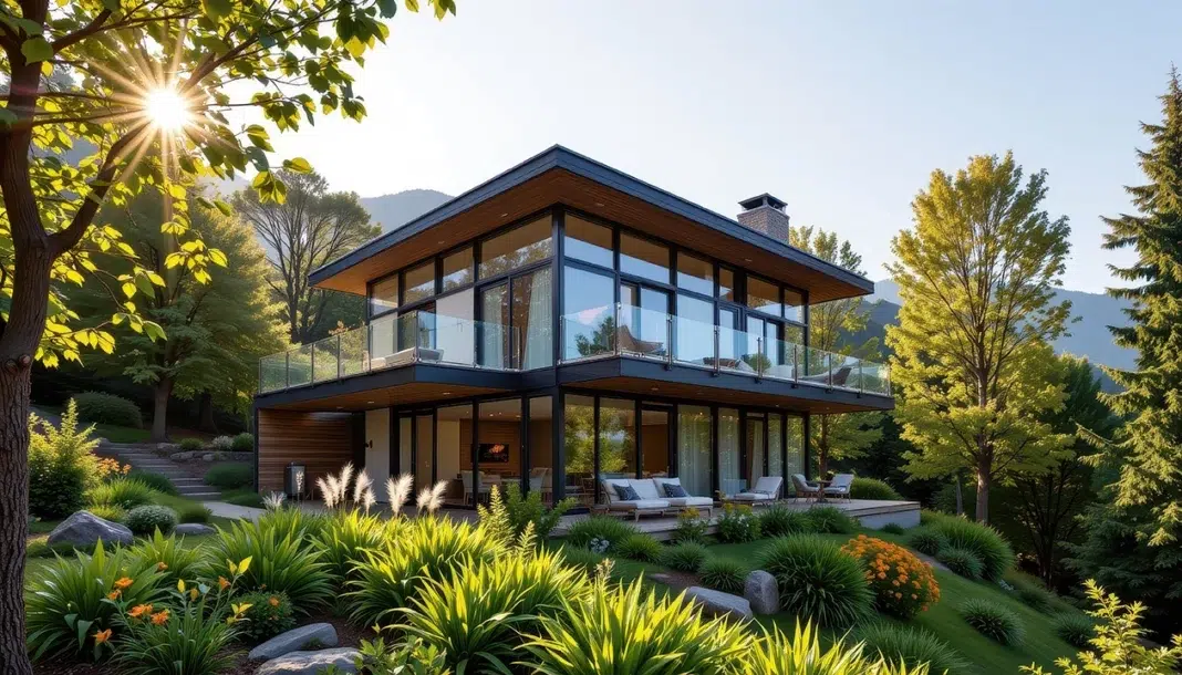 Wildfire Resistant Home. Vecteezy-medium
