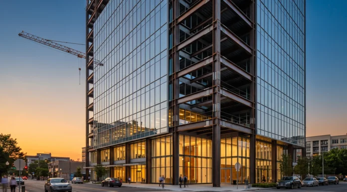 5 Best Moment Connections for Steel Construction: Bolted, Field-Replaceable Picks Seismic-resilient steel moment frame supporting a luxury glass tower