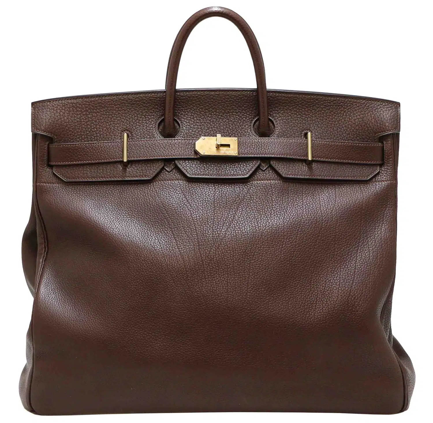 Hac Haut a Courroies 50 Hermes Marron Handbag Hac Haut a Courroies 50 Hermes Marron Handbag
