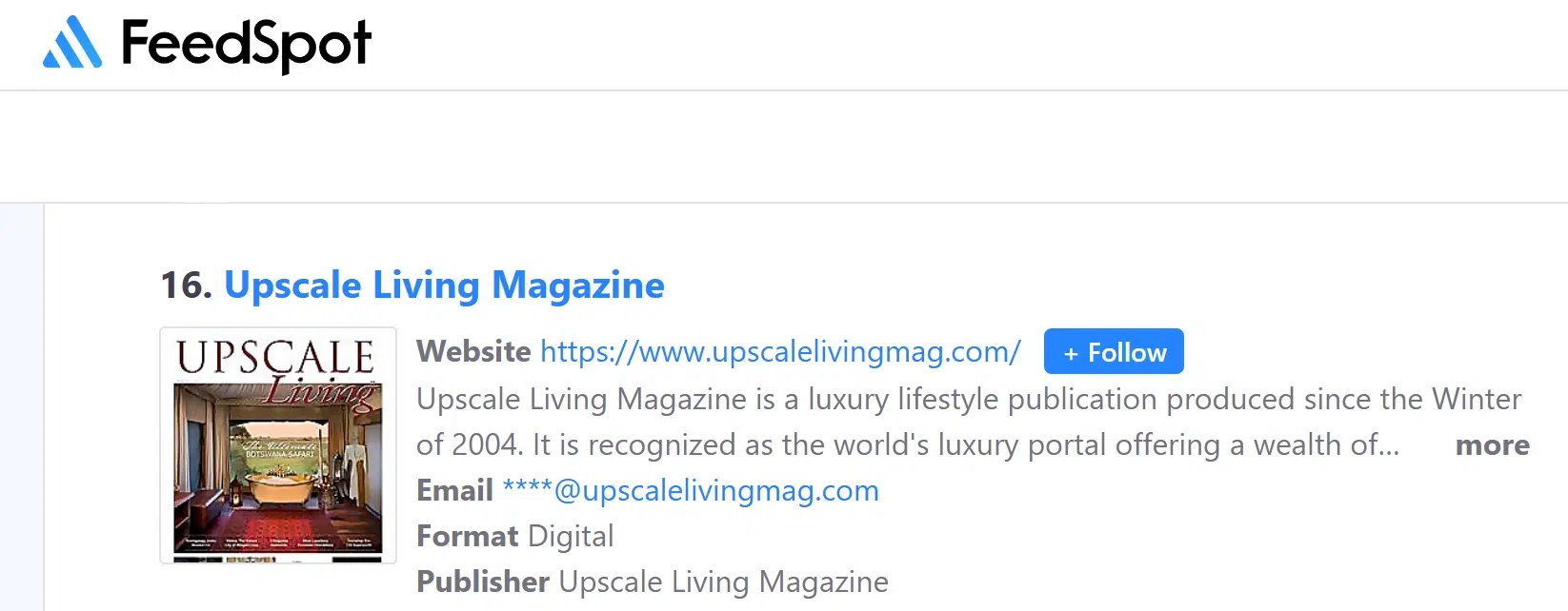 2026 ULM Named among Feedspot's top 20 luxury lifestyle magazines 2026 ULM Named among Feedspot's top 20 luxury lifestyle magazines