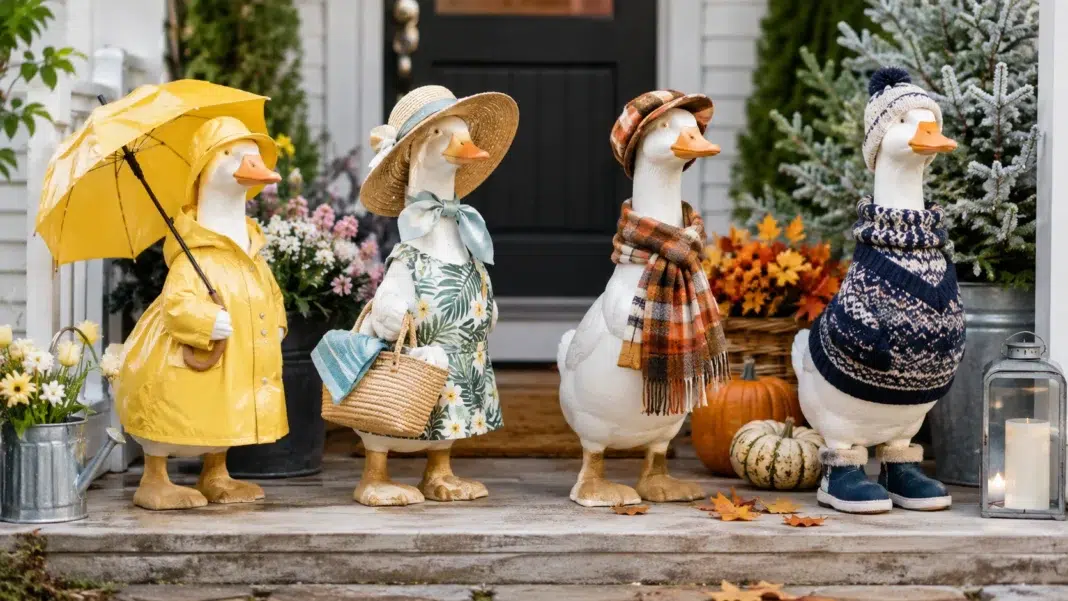 Best Porch Goose Outfits for the Season. AI by ChatGPT Best Porch Goose Outfits for the Season. AI by ChatGPT