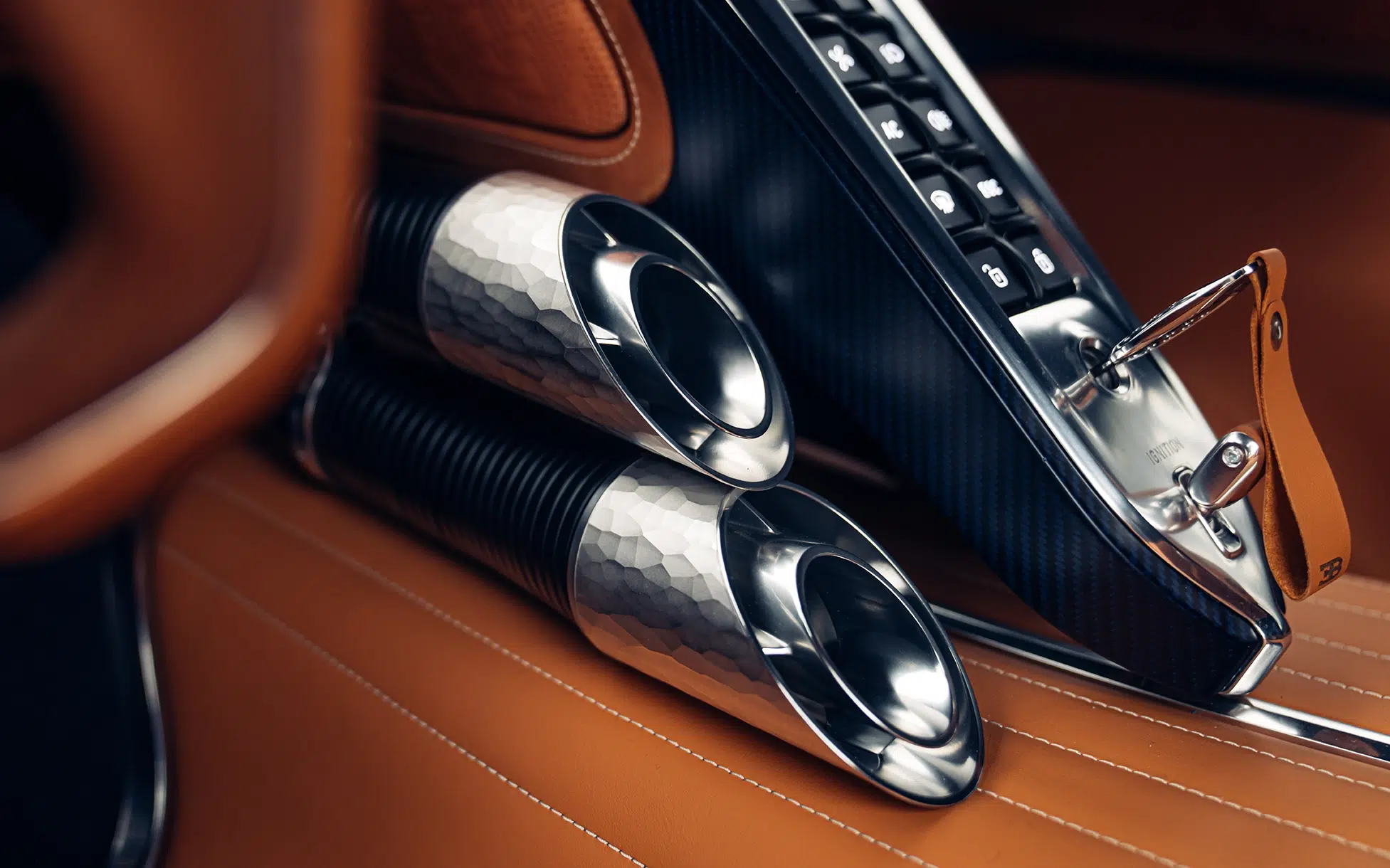 Bugatti Destrier at The Quail hammered-metail detail Bugatti Destrier at The Quail hammered-metail detail