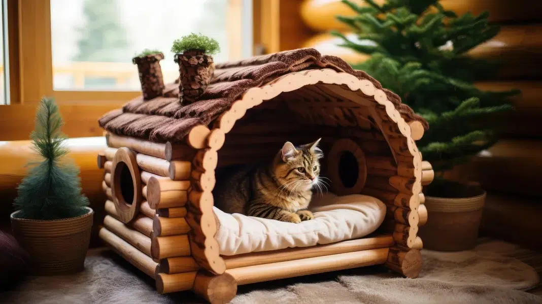 Cat House for your feline friend. Vecteezy-medium Cat House for your feline friend. Vecteezy-medium