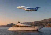 From Private Jet to Superyacht: Wheels Up and Fraser Redefine the Luxury Journey Collaboration between Wheels Up and Fraser Yacht. Concept Image via ChatGPT