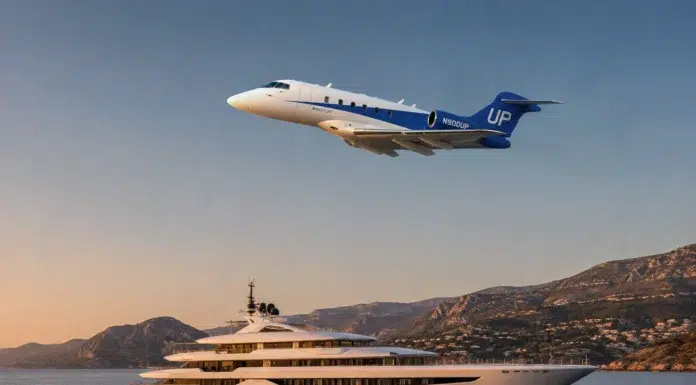 From Private Jet to Superyacht: Wheels Up and Fraser Redefine the Luxury Journey Collaboration between Wheels Up and Fraser Yacht. Concept Image via ChatGPT