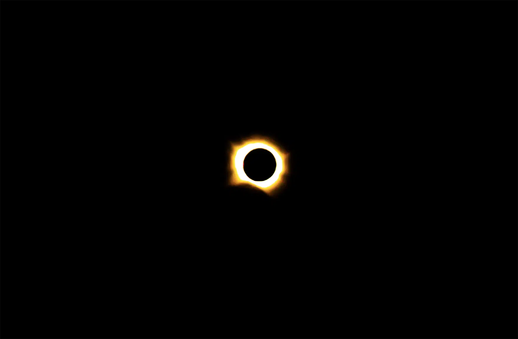 Guests aboard Cunard Queen Anne watching the total solar eclipse at sea Guests aboard Cunard Queen Anne watching the total solar eclipse at sea