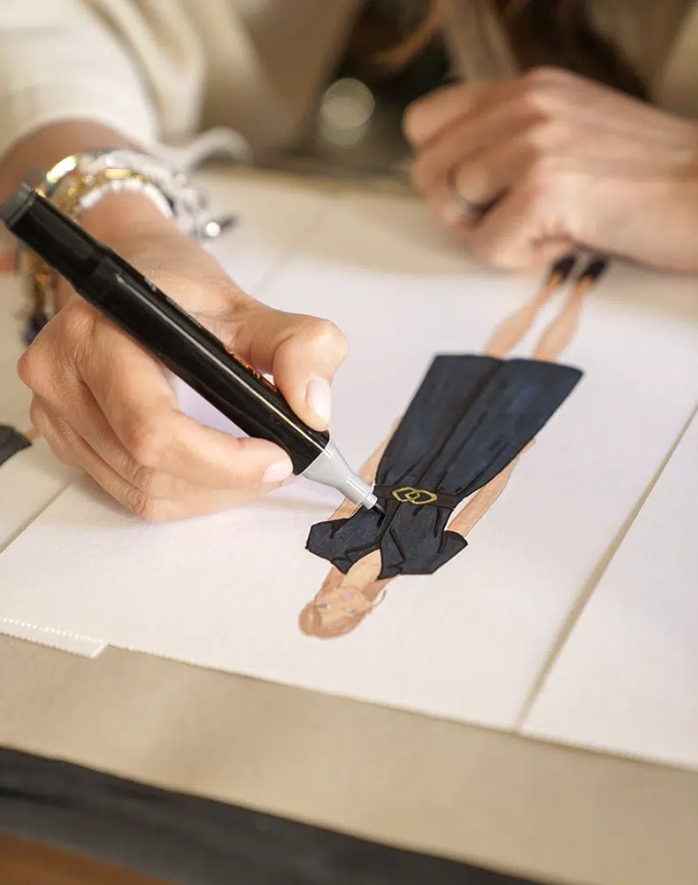 Le Vestiaire sketch. Photo Credit: Sofitel Hotels & Resorts Le Vestiaire sketch. Photo Credit: Sofitel Hotels & Resorts