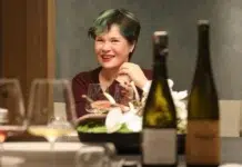 Fongyee Walker MW: The Woman Helping Define Chinese Wine Fongyee Walker at the wine table