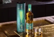 Glenfiddich and Aston Martin F1 Unveil a Five-Cask Whisky Glenfiddch Aston Martin Whisky