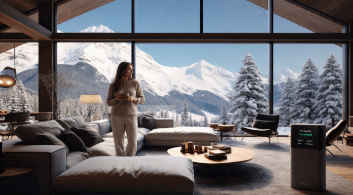 Why Indoor Air Quality Is Now A Major Priority For Luxury Homeowners In Ski Destinations Like Park City, Utah Indoor Air Quality. Vect
