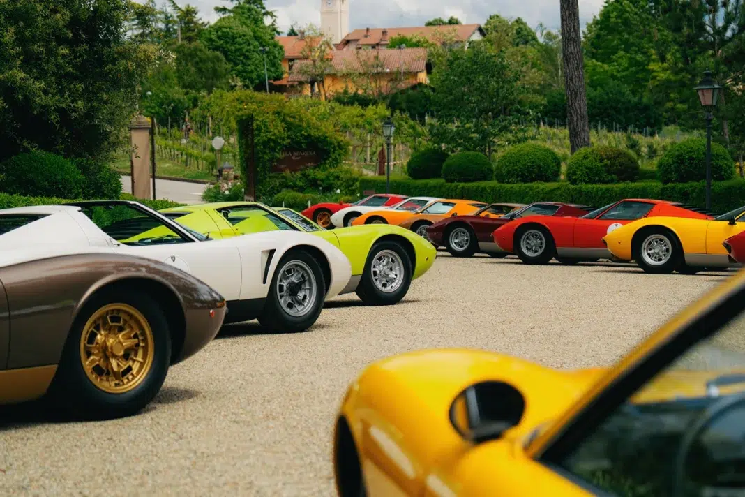 Lamborghini Miuras at Pebble Beach 5 Lamborghini Miuras at Pebble Beach 5