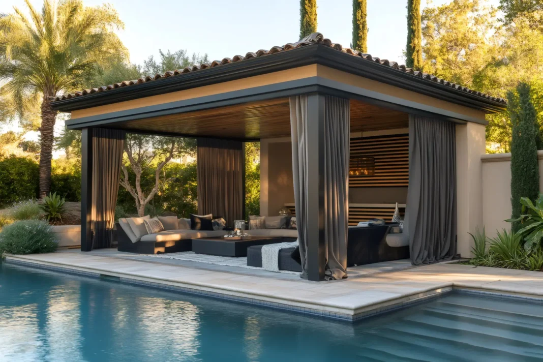Luxurious Outdoor Living Spaces. Vecteezy-medium-gazebo-overlooking Luxurious Outdoor Living Spaces. Vecteezy-medium-gazebo-overlooking
