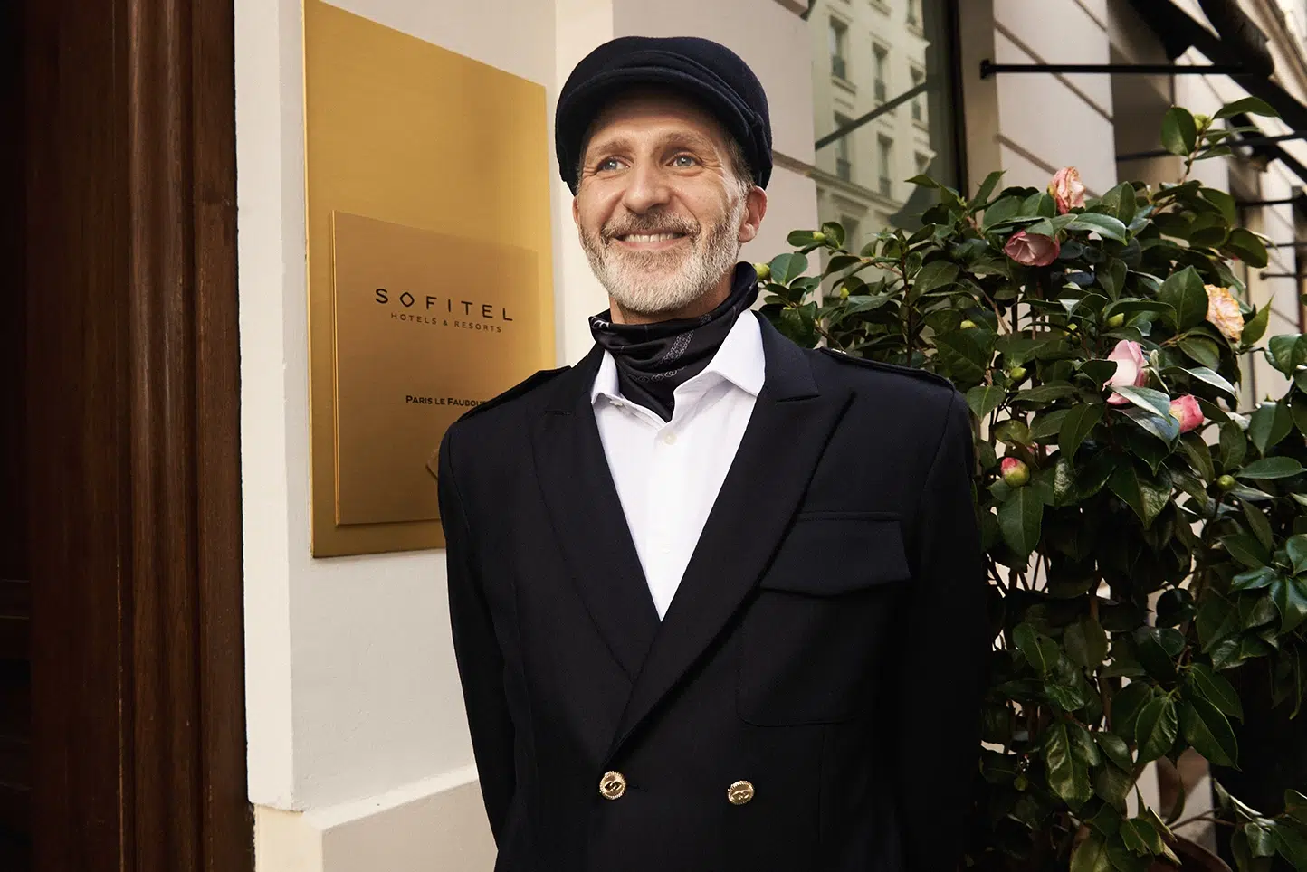 Finished Sofitel uniform. Photo Credit: Sofitel Hotels & Resorts Finished Sofitel uniform. Photo Credit: Sofitel Hotels & Resorts