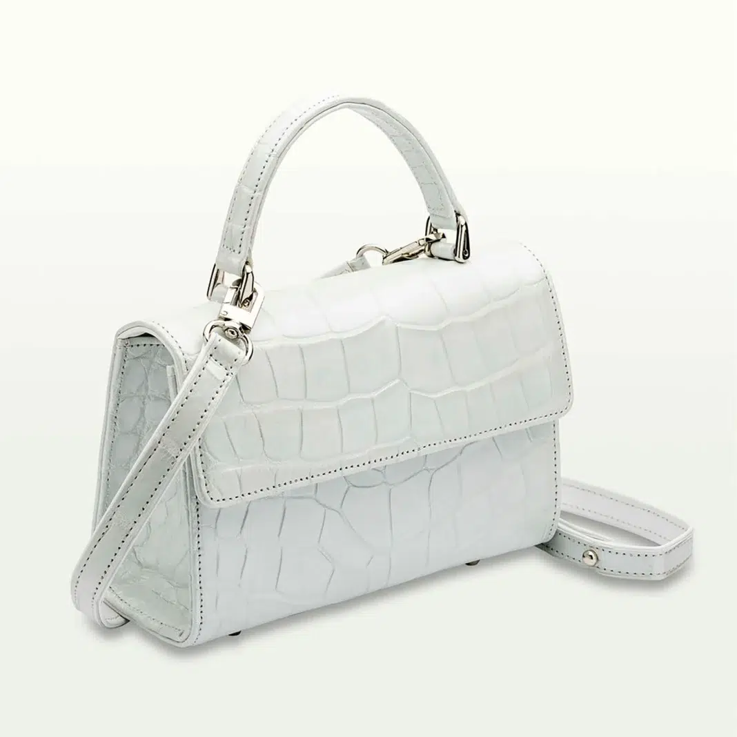 Soho in Alligator White Soho in Alligator White