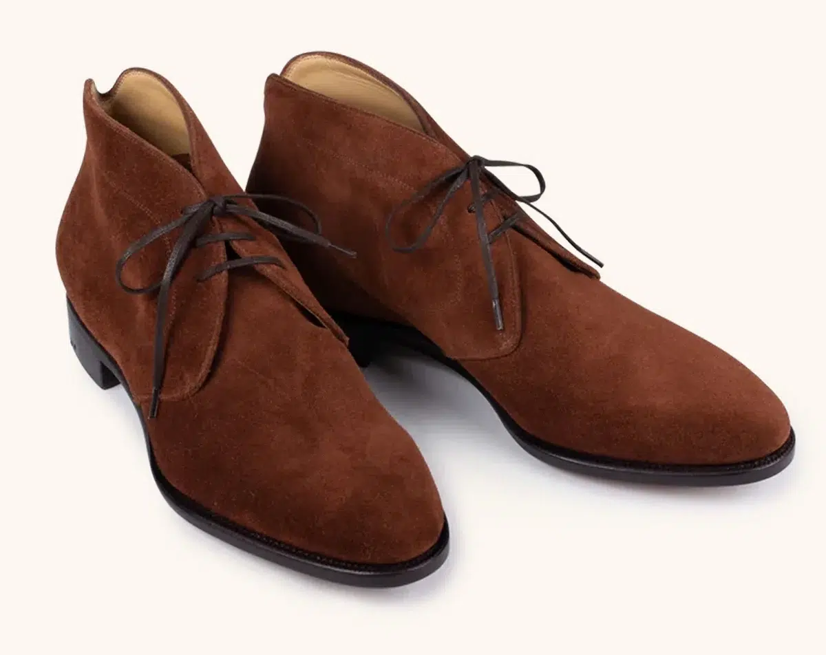 Stefano Bemer Brown Suede Chukka Stefano Bemer Brown Suede Chukka
