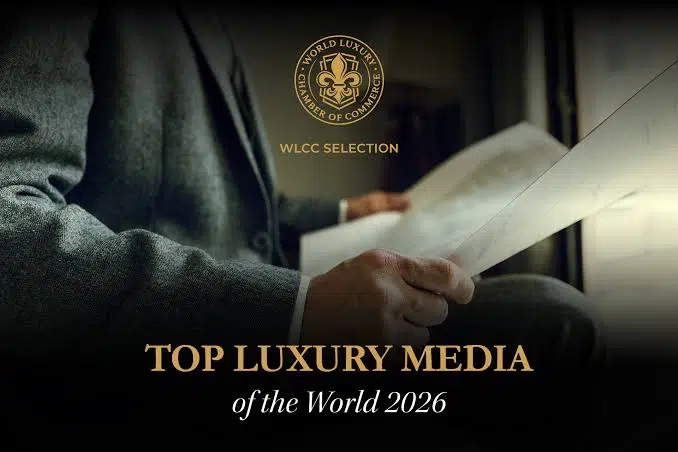 World Luxury Chamber of Commerce — TOP Luxury Media of the World 2026 World Luxury Chamber of Commerce — TOP Luxury Media of the World 2026