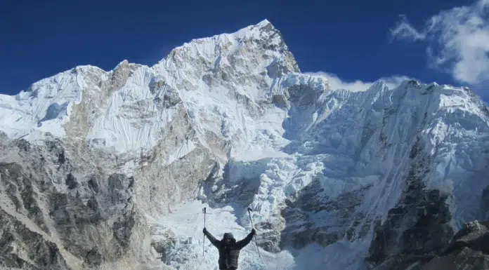 Combining Trekking and Mountaineering in the Everest Himalayas Trekking and Mountaineering in the Everest Himalayas. Photo by Anesh Adhikari via unsplash