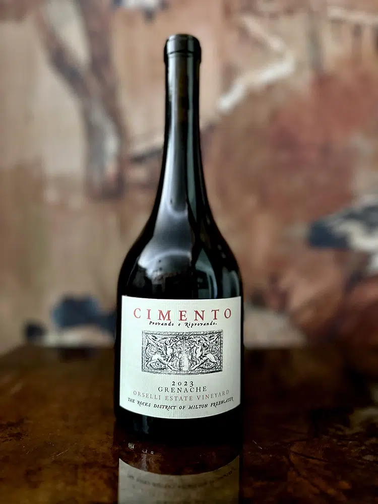 Cimento 2023 Grenache wine Cimento 2023 Grenache wine