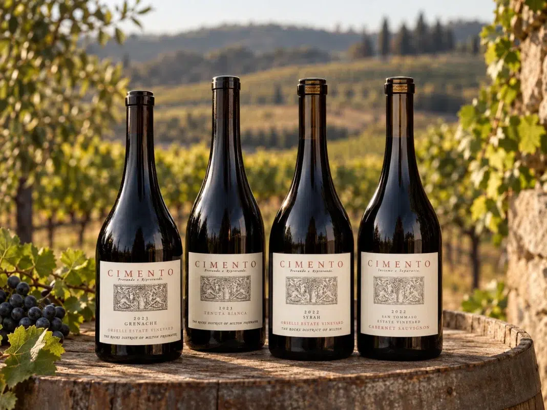 Cimento Wines. AI Image generated by ChatGPT