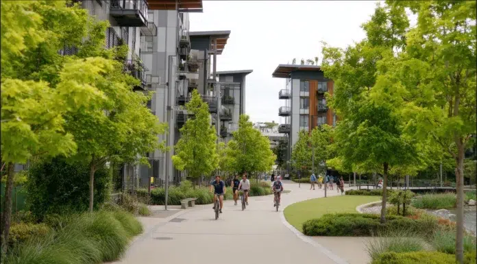 Creating Community-Centric Spaces: The Heart of Urban Living Community Centry Spaces for Urban Living. Vecteezy-medium
