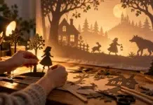 How to Create Custom Shadow Puppet Scenes from Simple Ideas Creating a custom shadow puppet scenes from simple ideas. AI created by ChatGPT