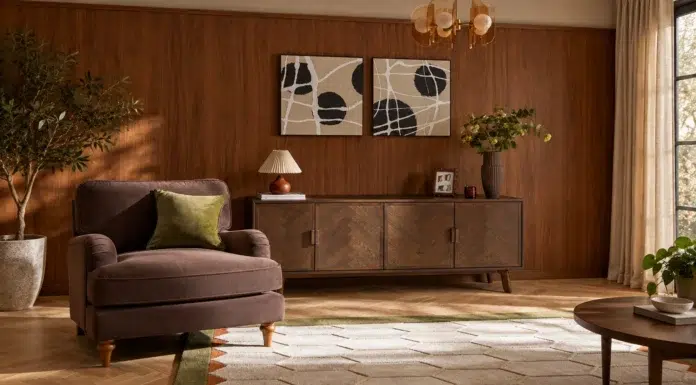 The New Western Chic Dunelm AW 26 Cozy Home. Photo changed horizontal by ChatGPT Image Sep 8, 2026, 11_01_08 AM