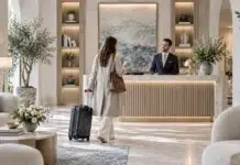 Hotel Guest Messaging and the Art of Arriving – Inside the Pre-Stay Ritual of Great Hotels Hotel Guest Messaging and the Art of Arriving - Inside the Pre-Stay Ritual of Great Hotels. AI Image by ChatGPT