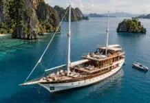The Art of Slow Travel, Underwater – Liveaboard Diving Indonesia at Its Most Refined Liveaboard Diving Indonesia. AI Image by ChatGPT