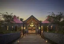 Masiya’s Camp, Rooted in Extraordinary Extravagance Masiya's Camp at Royal Malewane_Exterior Entrance (1)