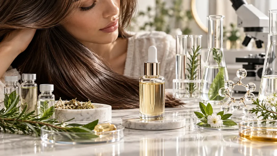 Newer Ingredients Being Studied for Hair Growth. AI by ChatGPT Newer Ingredients Being Studied for Hair Growth. AI by ChatGPT