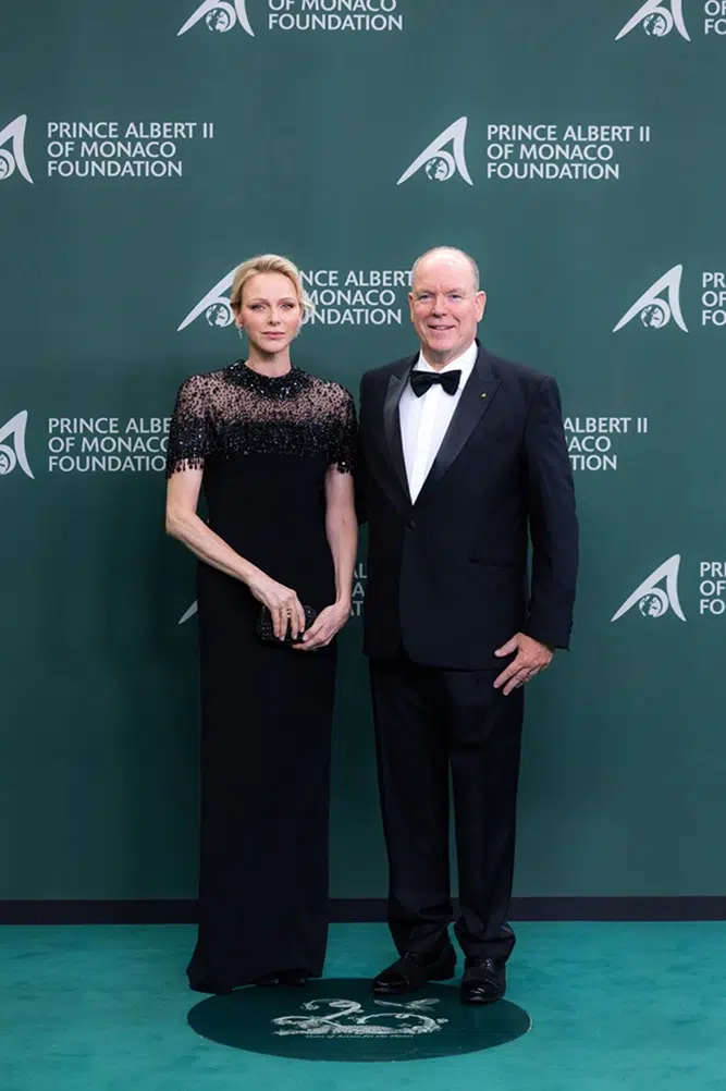 Hosts at Prince Albert II Foundation 20th anniversary gala in Monaco. © Philippe Fitte / FPA2 Hosts at Prince Albert II Foundation 20th anniversary gala in Monaco. © Philippe Fitte / FPA2