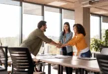 What Workspace Features Matter Most During a Busy Day? People at their Workspace. Vecteezy-medium