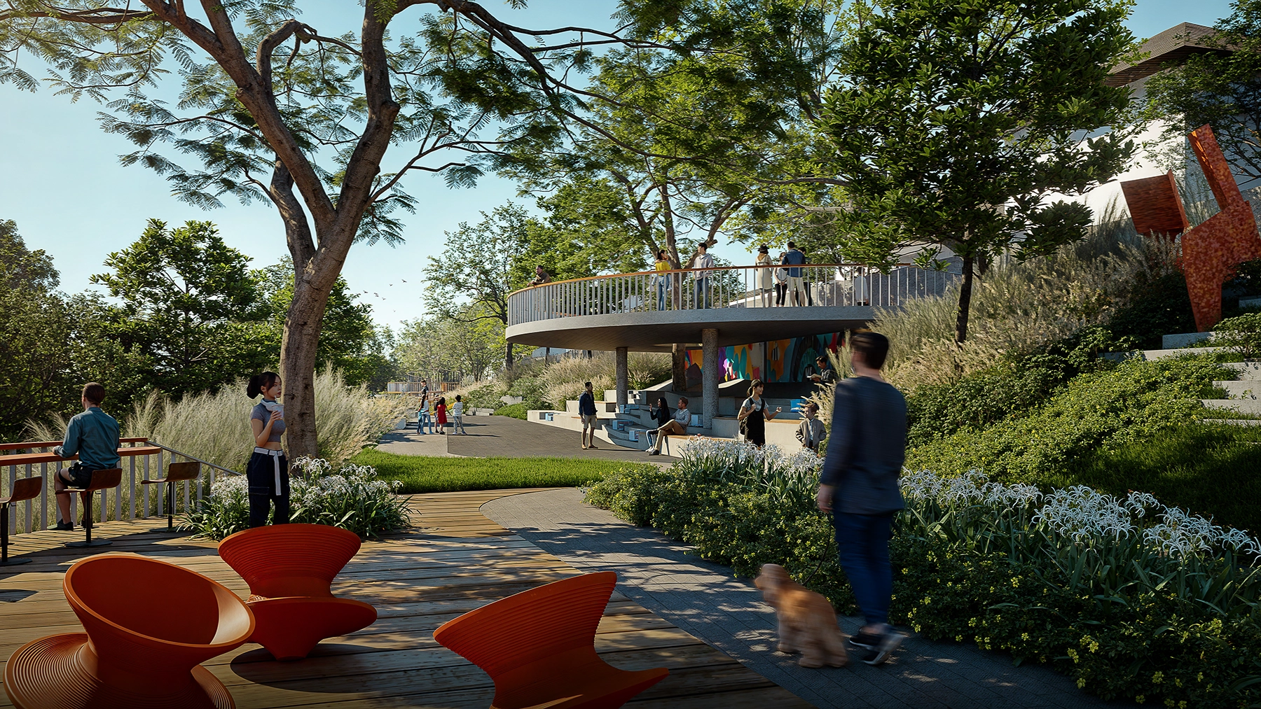 Plontur's Landscape Design for SouthLinks Estate Plontur's Landscape Design for SouthLinks Estate