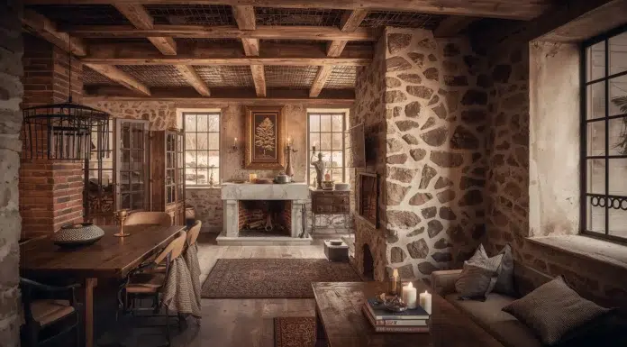 Essential Elements of Rustic Interior Design Rustic interior design for your home. Vecteezy-medium