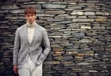 Scabal Finds a New Ease in the Lake District SCABAL Wool & Silk Kenton Light Jacket Mistral