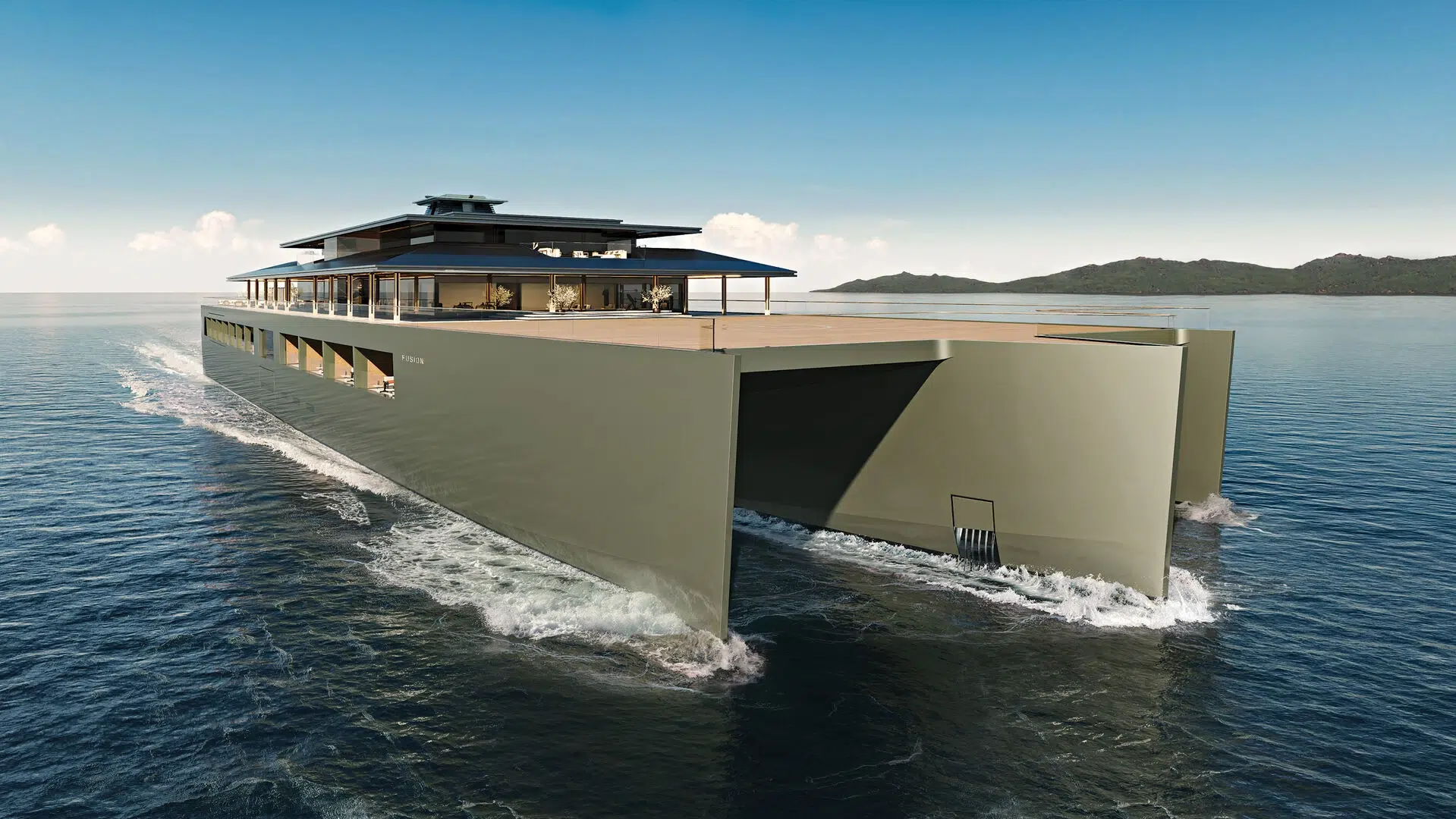Sinot Fusion Concept, Inside the Extraordinary 118-Metre Trimaran Superyacht Sinot Fusion Concept, Inside the Extraordinary 118-Metre Trimaran Superyacht
