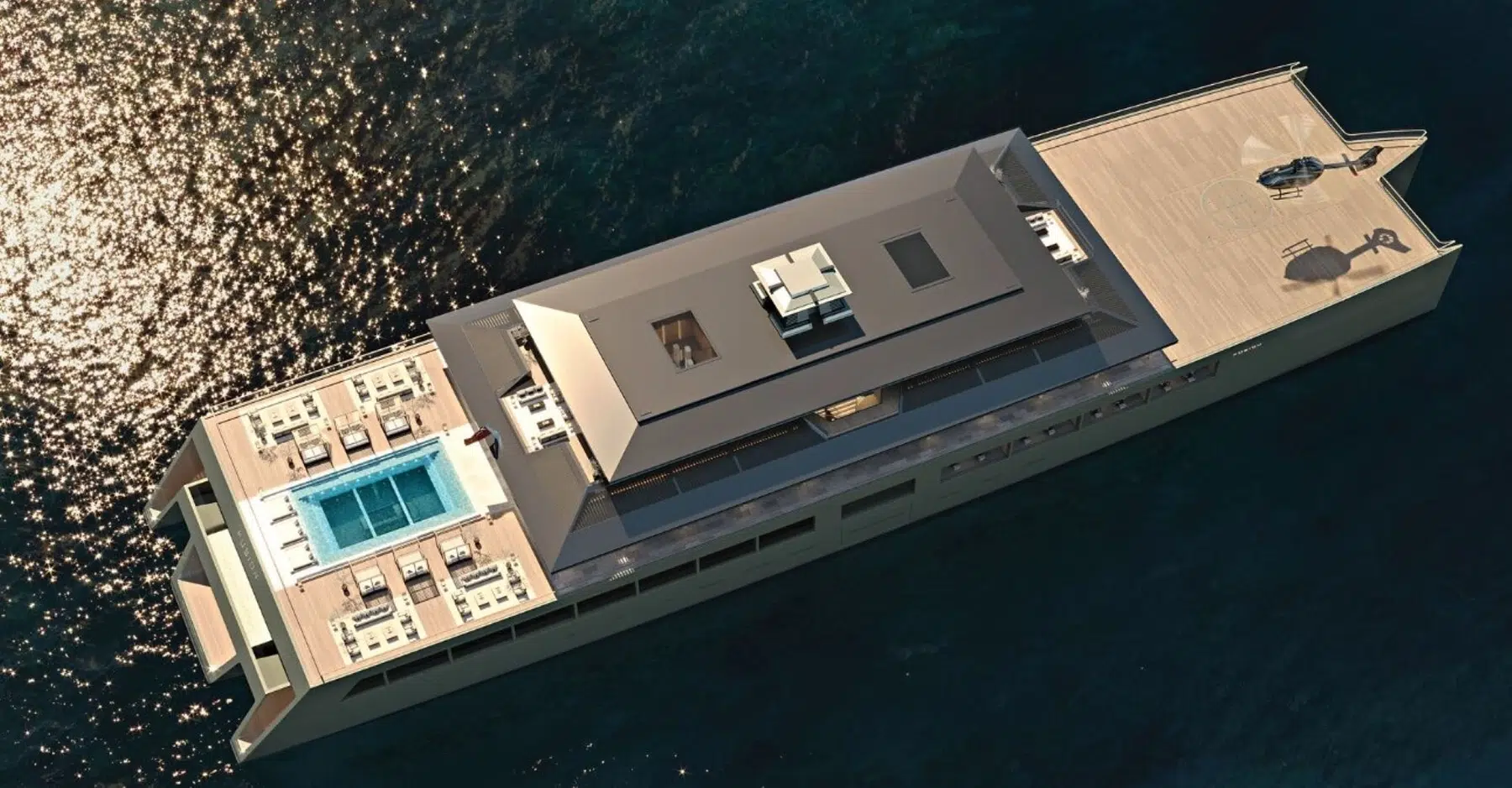 Sinot Fusion Concept, Inside the Extraordinary 118-Metre Trimaran Superyacht Sinot Fusion Concept, Inside the Extraordinary 118-Metre Trimaran Superyacht