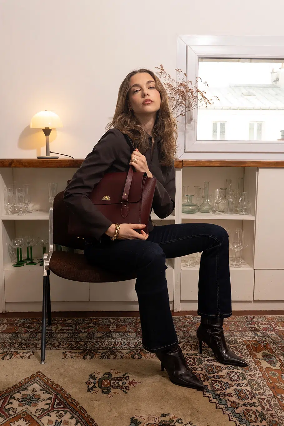 The Emily Oxblood. Credit Cambridge Satchel The Emily Oxblood. Credit Cambridge Satchel
