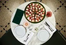 Pizza and Gelato, by Bvlgari Bvlgari pizza by Pier Daniele Seu at Bvlgari Hotel Paris