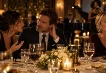 What Goes Wrong at Dinner When the Playlist Has Words in It The art of hosting the perfect dinner. AI Generated by ChatGPT