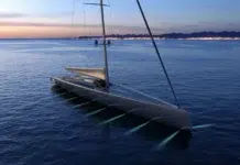 Royal Huisman’s Project 410 Redefines the Scale of Sailing Royal Huisman Project 410 85-meter sailing yacht underway