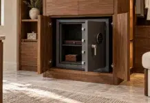 Built In, Bolted Down: Choosing a Safe for a Well-Designed Home Built-in, Bolted-Down Well-designed Safe for your home
