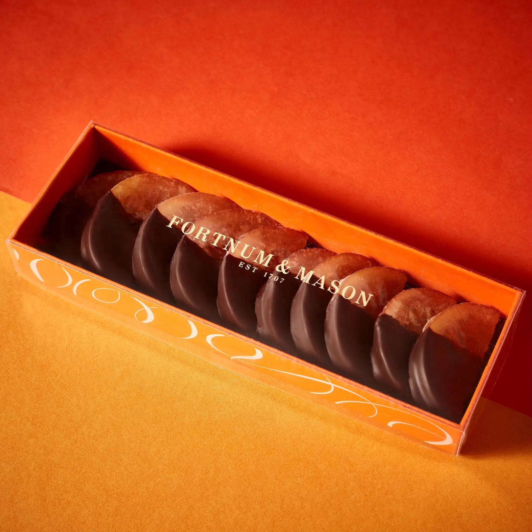 Fortnum & Mason Chocolate-Dipped Orange Slices Fortnum & Mason Chocolate-Dipped Orange Slices