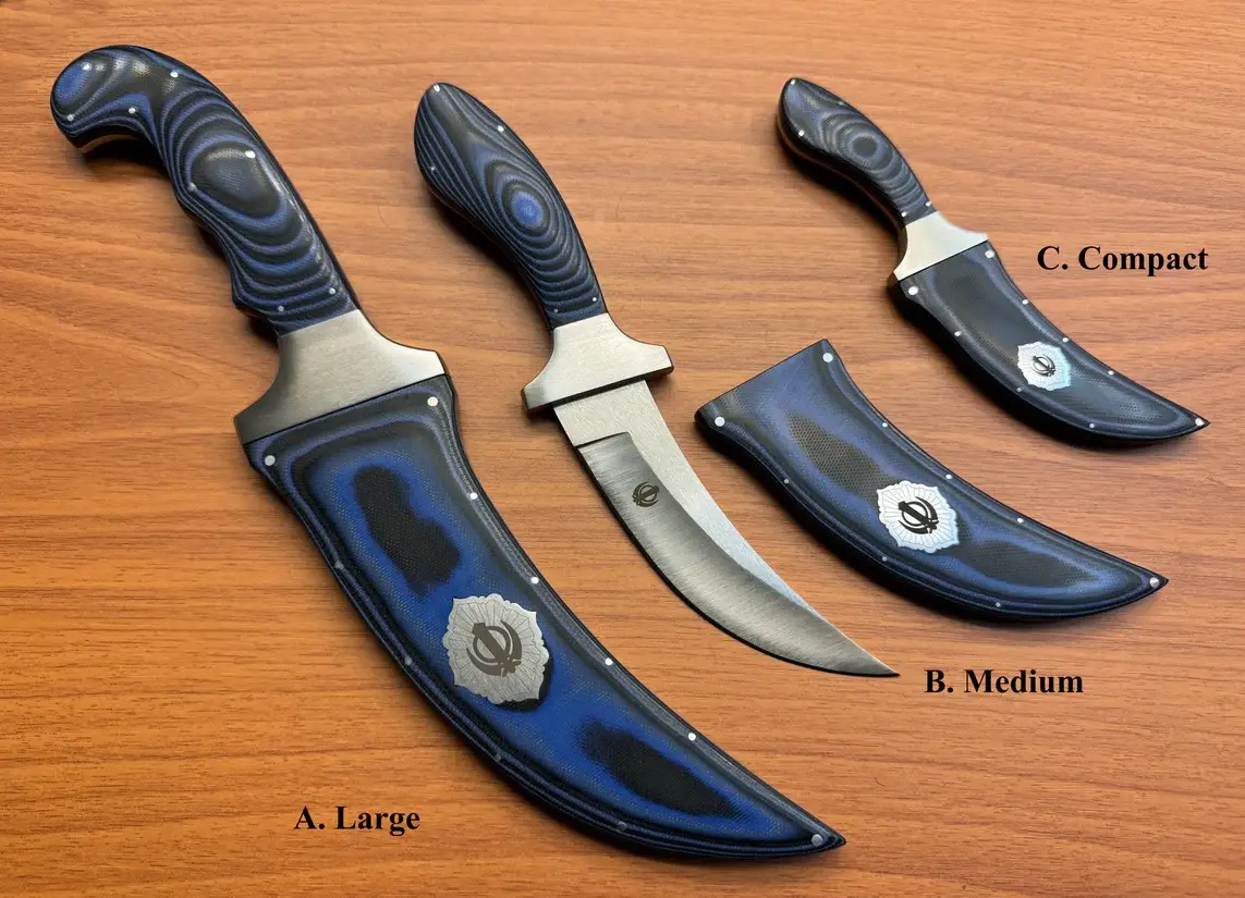 G10 (Ultra-durable Fiberglass Laminate) Kirpans G10 (Ultra-durable Fiberglass Laminate) Kirpans